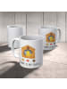 Mr. & Mrs. Panda Tasse Vogel Haus mit Spruch in Weiß