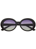 Bertha Polarisierte Sonnenbrille "Annie" in Schwarz/Schwarz