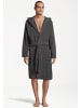 Seidensticker Morgenmantel Basic in Anthrazit