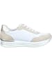 remonte Schnürschuhe in perle/weiss/palegold/offwhite