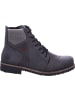 rieker Schnürstiefel in graphit/leinen