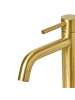 Beliani Wasserhähne SALINAS in Gold - (W) 4 x (H) 18 x (L) 19 cm