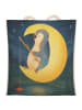 Mr. & Mrs. Panda Tasche Pinguin Mond Design ohne Spruch in Weiß