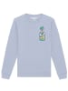 wat? Apparel Sweatshirt Holiday in a bottle in Serene Blue