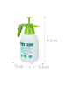 relaxdays 2x Drucksprüher in Weiß/ Grün - 1,5 l