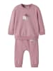 name it Sweatshirt und Jogginghose im Set in Lilas1