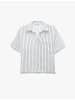 KOTON SHIRTS SS in Schwarz Gestreift