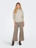 ONLY Hose mit weitem Beinschnitt in Beige
