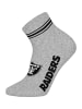 NFL Freizeitsocken Las Vegas Raiders Quarter in WHT/MGR/BLK