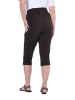 Ulla Popken Leggings in schwarzbraun