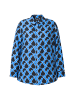 Ulla Popken Hemdbluse in royalblau