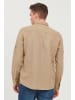!SOLID Langarmhemd !SOLID Herren Hemd Langarm - 21105564  Langarmhemd aus Leinenmix in Braun