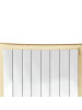 Beliani Kerzenständer SOBREDA in Gold - (W) 19 x (H) 41 x (L) 9 cm