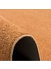 Snapstyle Hochflor Velours Teppich Luna Rund in Terracotta