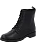 Palado Schnürstiefeletten Chalki in Schwarz (Strukturiert)