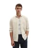 Marc O'Polo Haifischkragen-Hemd shaped in Medium Beige