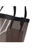 Lacoste Core Essentials Anna Shopper Tasche L 39 cm in transparent noir ermine