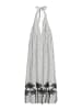 Marc O'Polo Strandkleid Abstract Floral in white cotton palm print