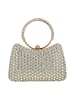 faina Women Handbag in Gold