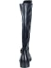 remonte Freizeit Stiefel in schwarz/schwarz