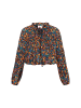 IZIA Blouse in green multicolor