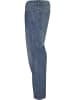 Urban Classics Urban Classics Herren Cropped Tapered Jeans in middeepblue