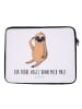 Mr. & Mrs. Panda Notebook Tasche Faultier Vogel mit Spruch in Weiß