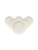Villeroy & Boch 6er Set Espressountertassen Manoir ø 12,2 cm weiß in weiß
