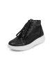 VITAFORM Hirschleder Sneaker in schwarz