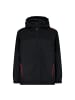 cmp Kid Jacket Fix Hood in Anthrazit