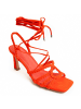 Montevita Sandalen Fersensandale, Farbe 8, in Orange