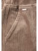 Street One Straight Leg Cordhose in Braun
