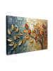 MuchoWow Fotoleinwand Gold