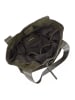 Les Visionnaires Garbriella Shopper Tasche Leder 40 cm moss green