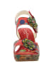 LAURA VITA Riemchensandalette in rot