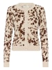 PART TWO Strickjacke TanishaPW Relaxed fit in Neutral Leopard Print