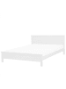 Beliani Doppelbett OLIVET in Weiß - (W) 189 x (H) 92 x (L) 208 cm