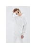 COFI 1453 Oversize Fit Basic Hoodie in Off-White