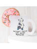 Mr. & Mrs. Panda Trinkglas Panda Inliner fahren mit Spruch in Transparent