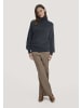 Hessnatur Strick Rollkragen Pullover in marine