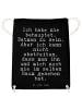 Mr. & Mrs. Panda Turnbeutel Ich habe nie behauptet,... mit Spruch in Schwarz