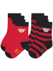 Steiff Socken 4er Pack in Rot