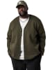 STHUGE Sweatjacke in dunkeloliv