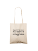 Mr. & Mrs. Panda Shopping Tasche Spruch Ergotherapeutin Superhel... in Creme