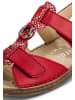 VITAFORM Echt Leder Sandalen in rot