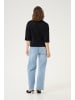 Kaffe Strickpullover KAsevita Baggy fit in Black Deep