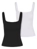 Urban Classics Urban Classics Tank-Tops in black+white