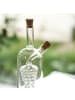 Mulex Öl- & Essigspender aus Glas 2-in-1 mit Kork, 300 ml + 50 ml, in Transparent