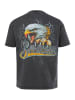 JP1880 Kurzarm T-Shirt in schwarz