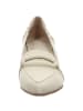 Rebecca White Pump in beige